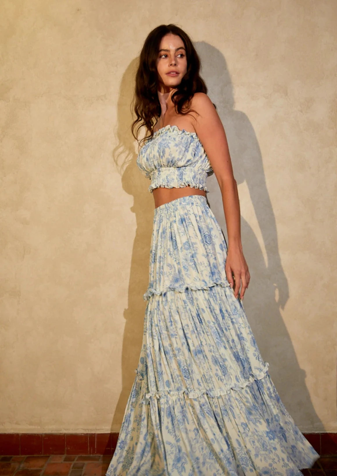 Flora Set - Blue Dresses Rooh Collective 