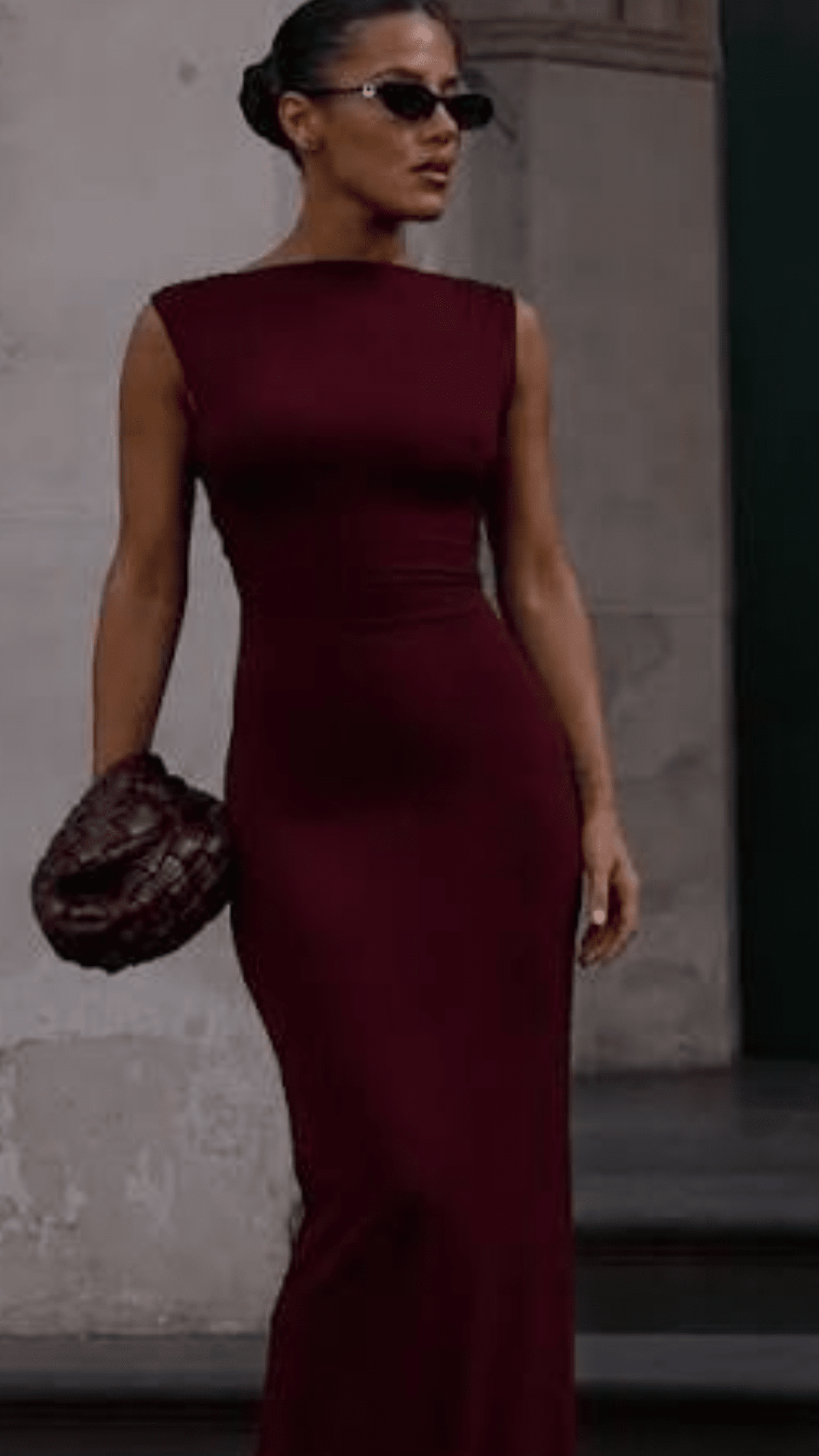 Verona Gown - Raspberry CLOTHING Effie Kats 