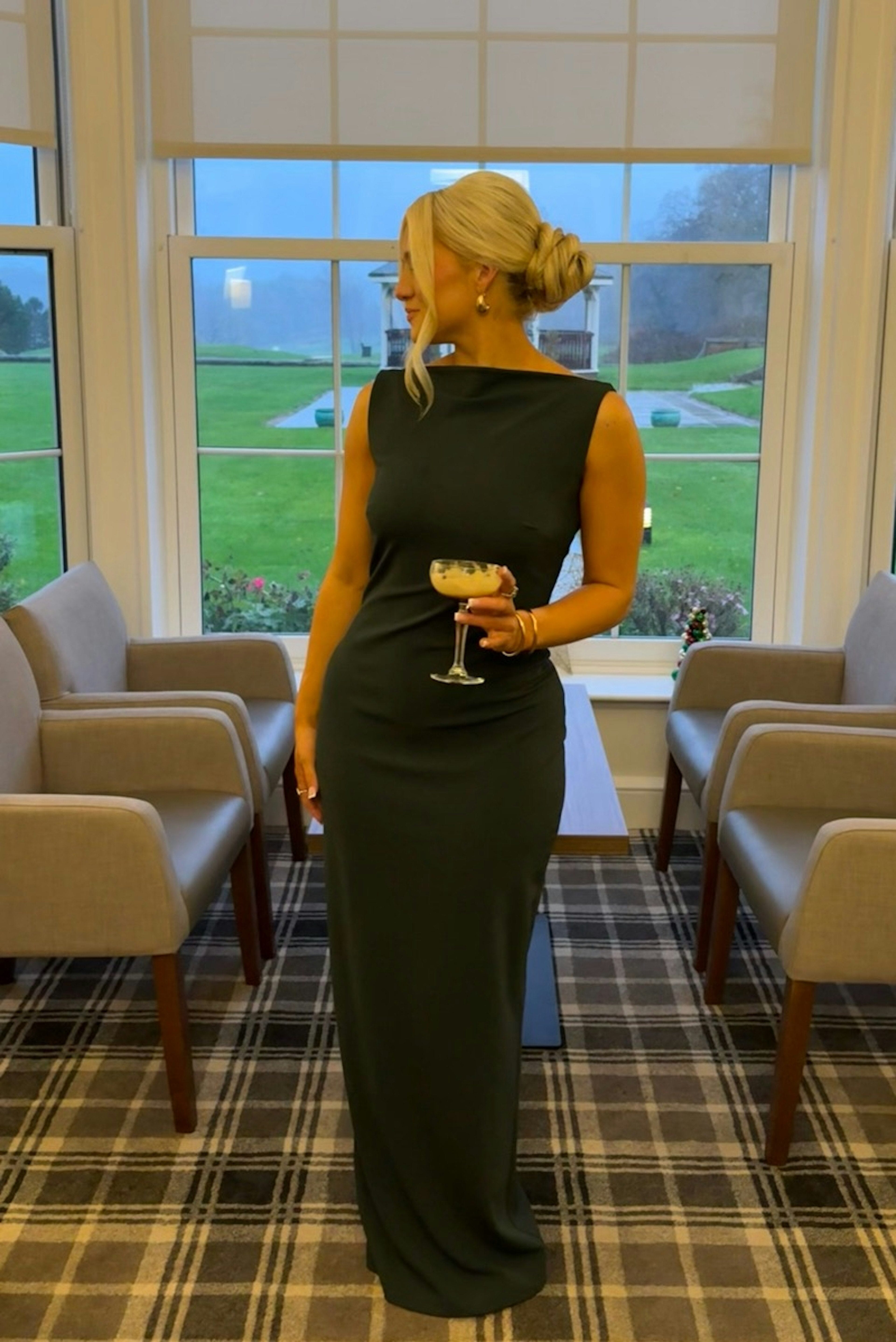 Verona Gown - Sacramento Dark Green Clothing Effie Kats 