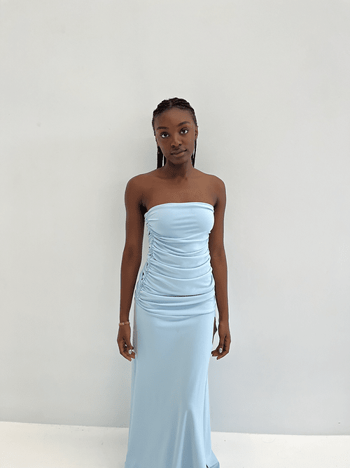 Remi Dress - Ice Blue dresses Mode Mila 