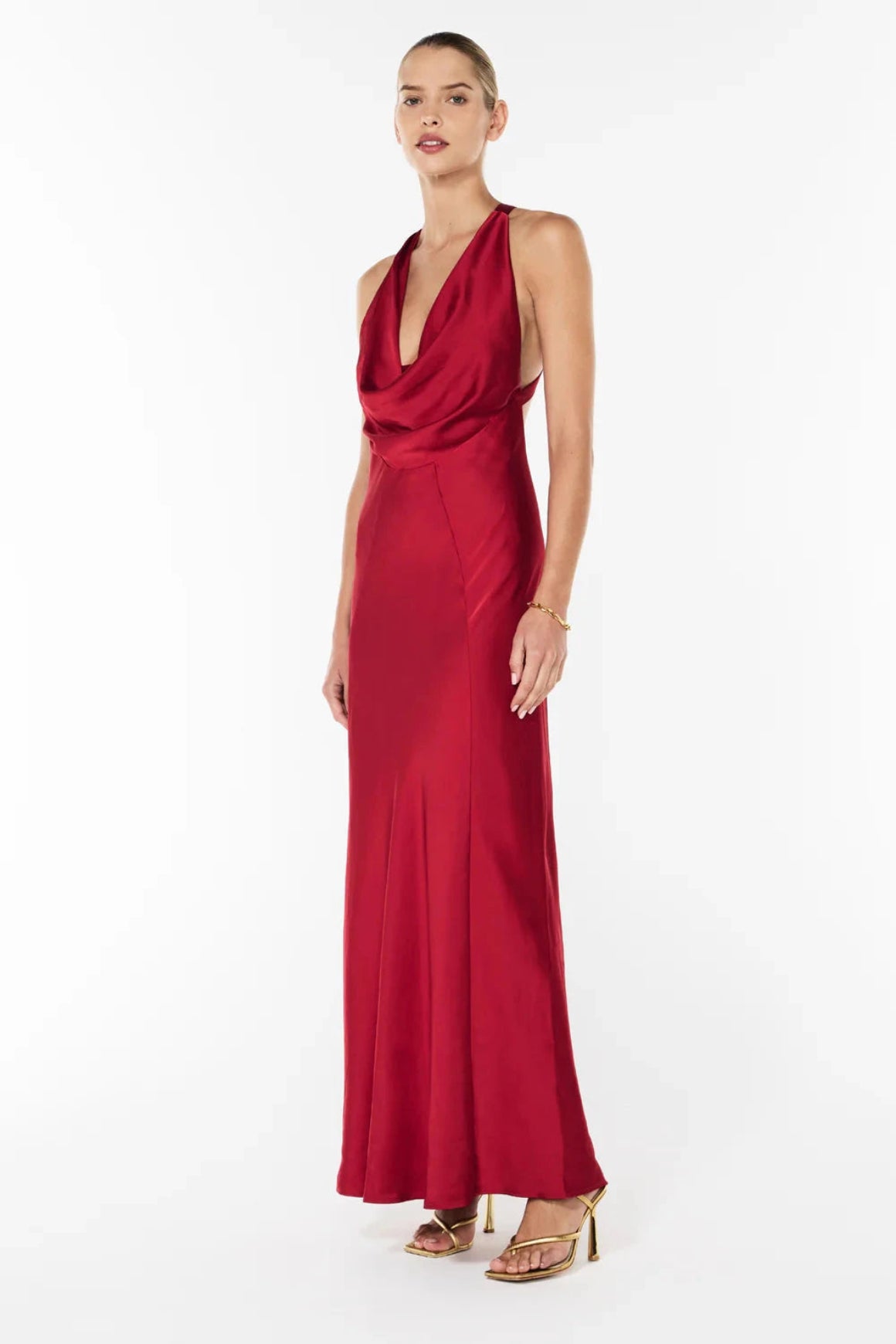 CHARMED COWL SLIP DRESS Manning Cartell 