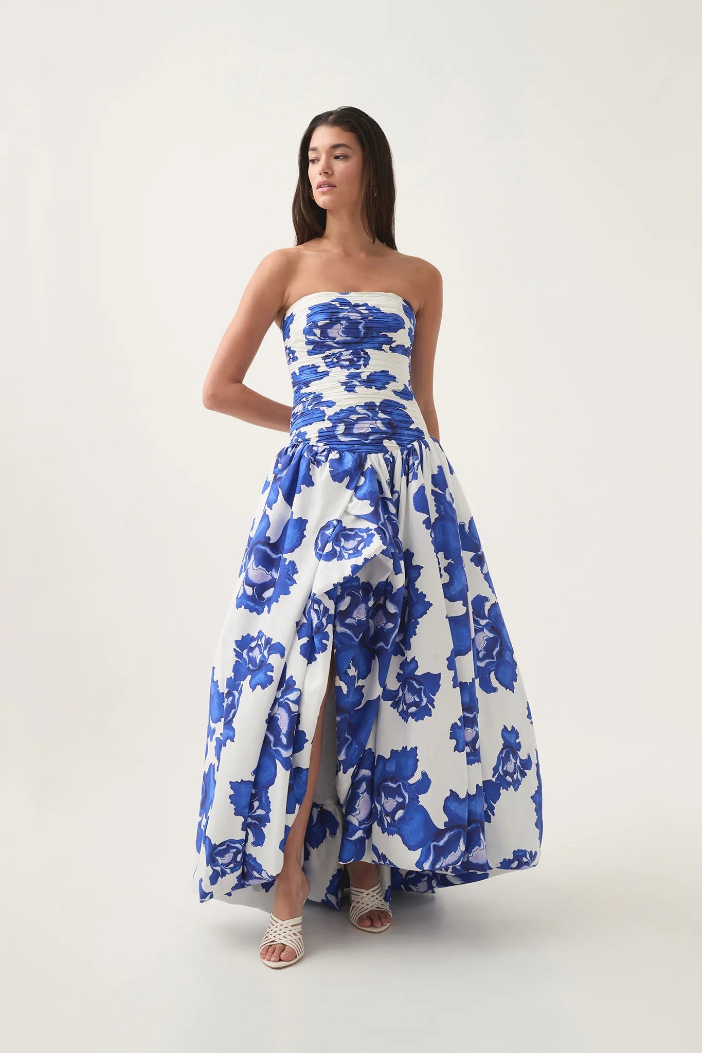 Behold Maxi Dress Cobalt Clothing AJE 