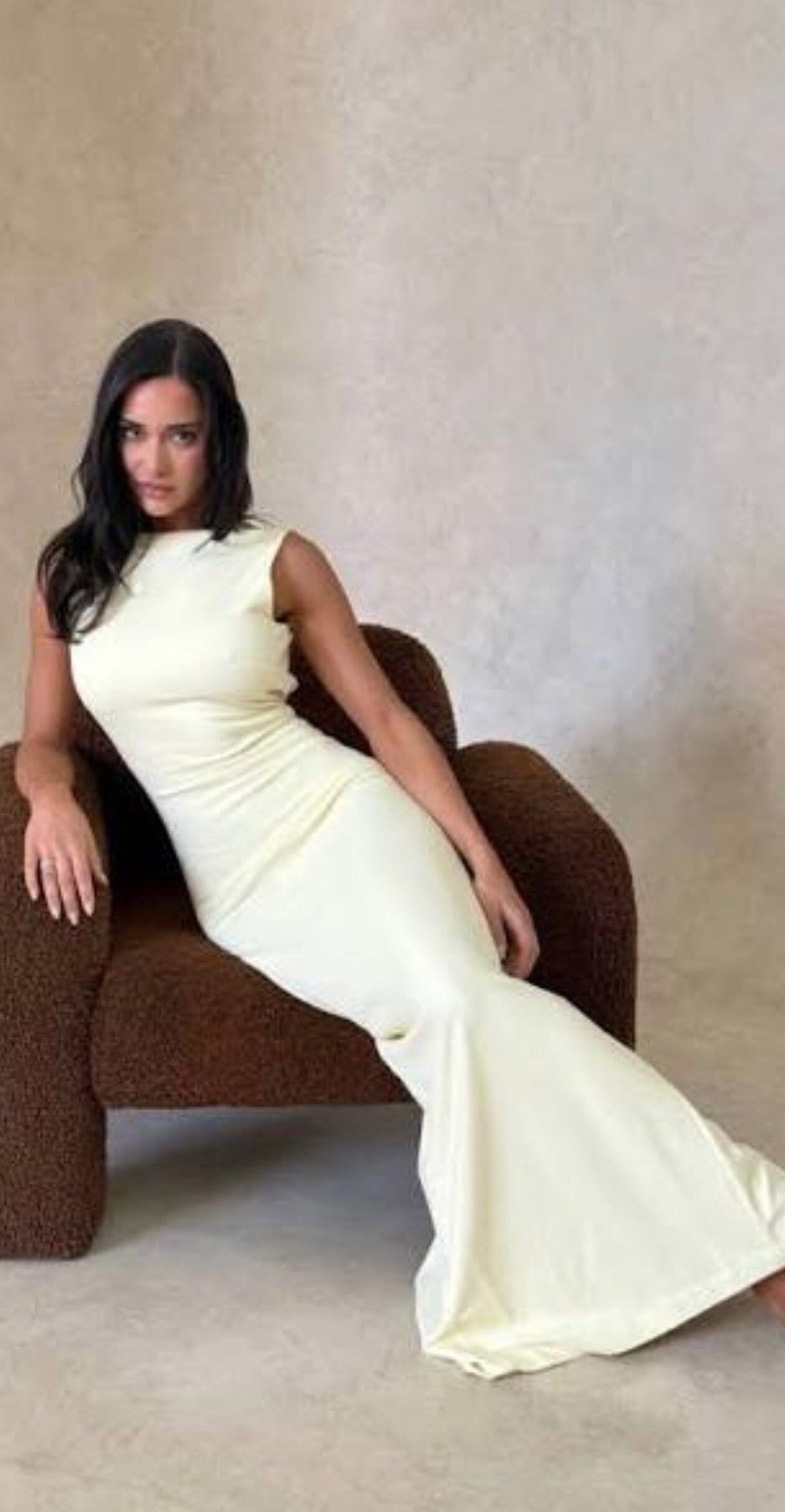 Verona Gown - Lemon CLOTHING Effie Kats 