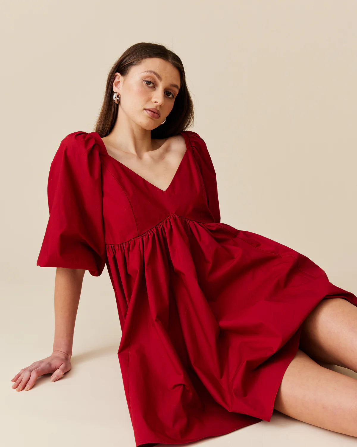 Noni Dress Red Clothing Ruby 