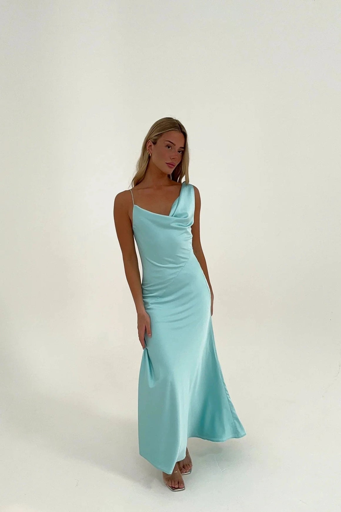 Bianka Gown Aqua Hntr The Label 