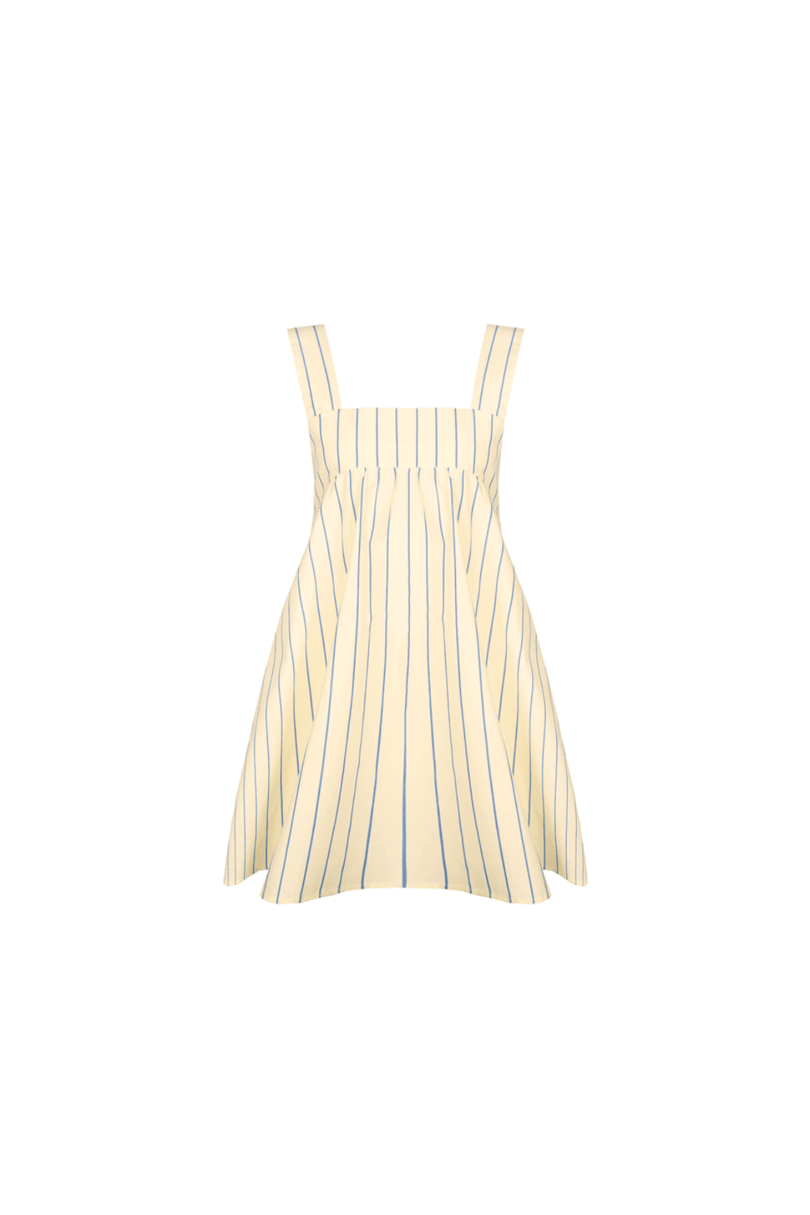 Margie Tie Back - Yellow with Blue Stripe Clothing Ruby 