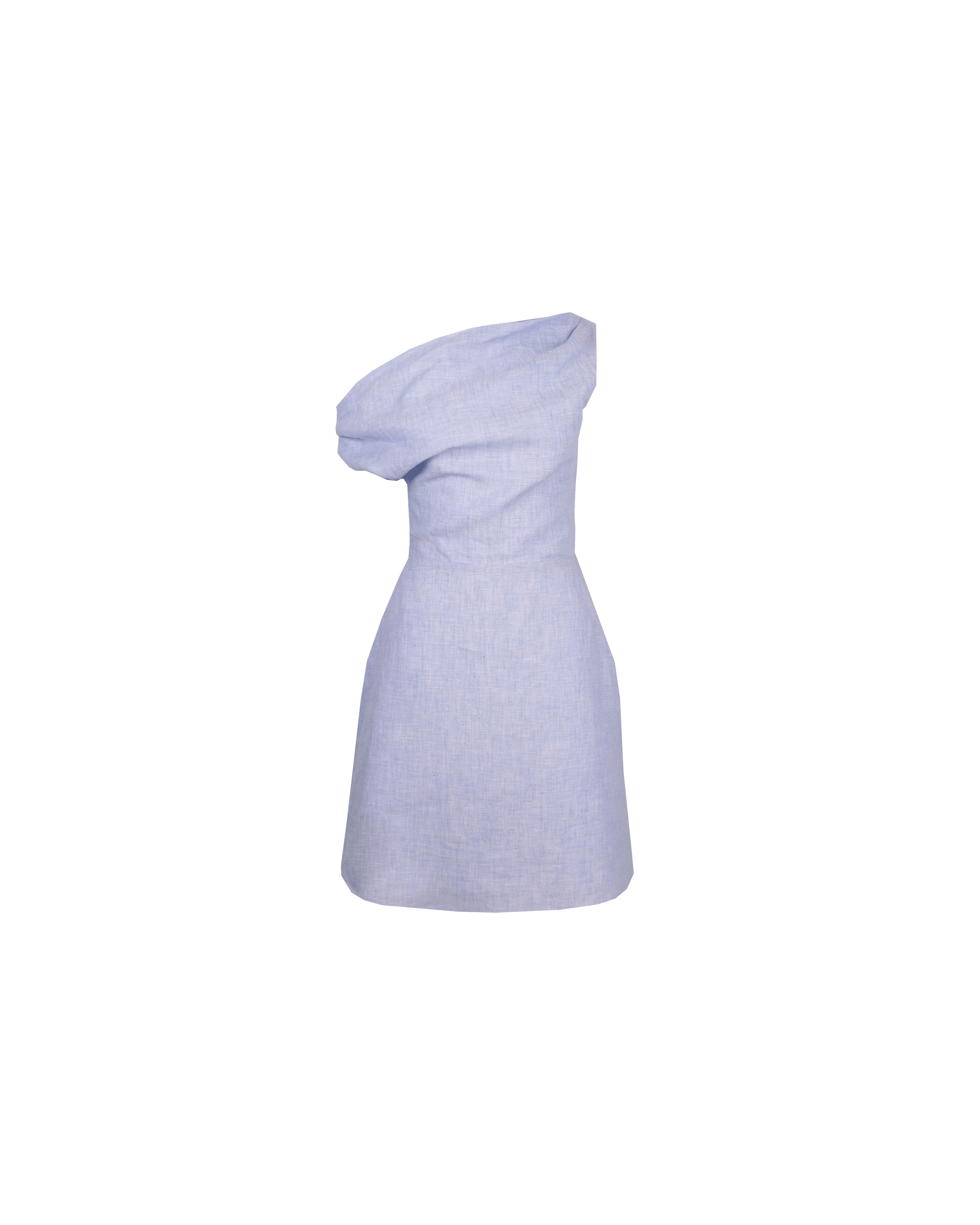 Melon Linen Mini Dress - Blue Marle Dresses Ruby 