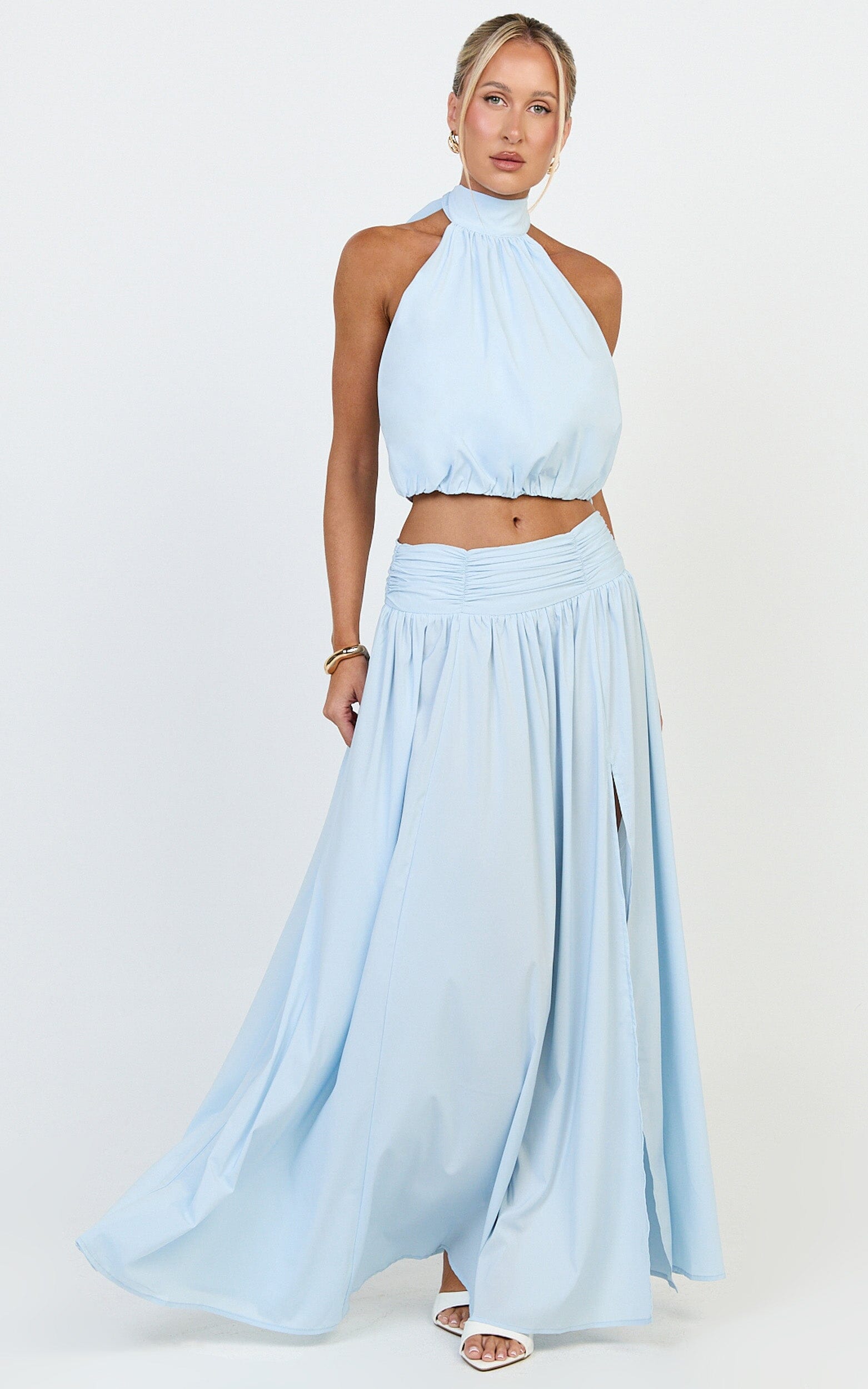 Melanie Set - Blue CLOTHING Showpo 