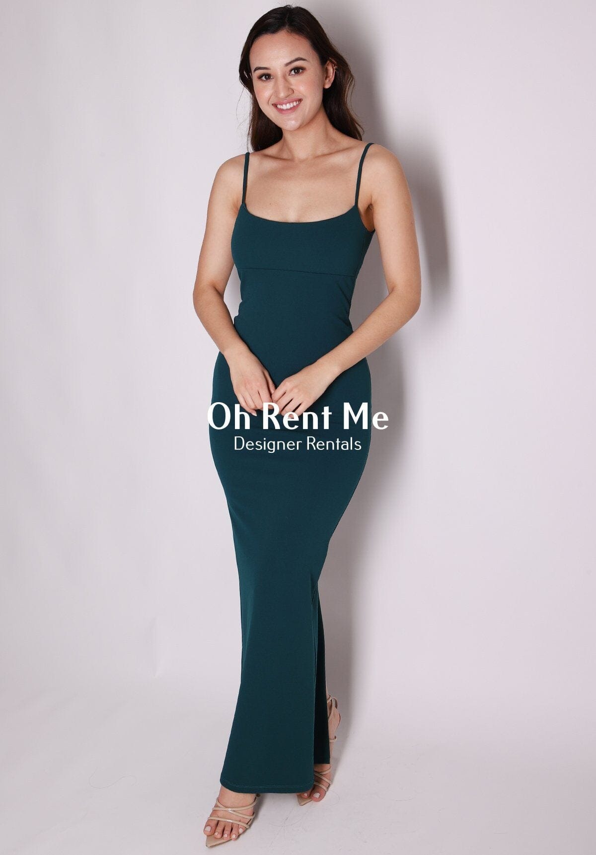 SELL - Bailey Gown - Teal Gift Card Ex Rentals 