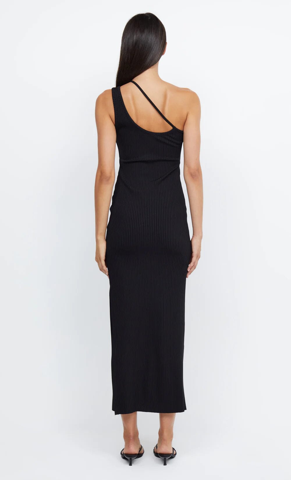 Anastasia Asym Maxi Dress - Black dresses Bec + Bridge 