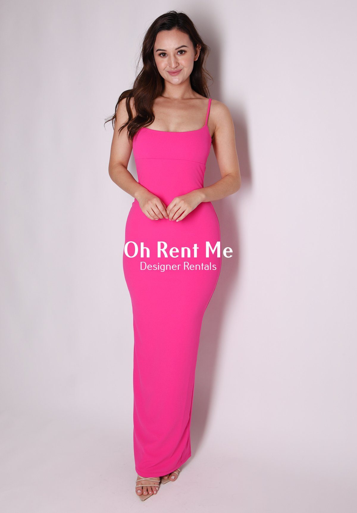 Bailey Gown - Hot Pink Clothing Nookie 