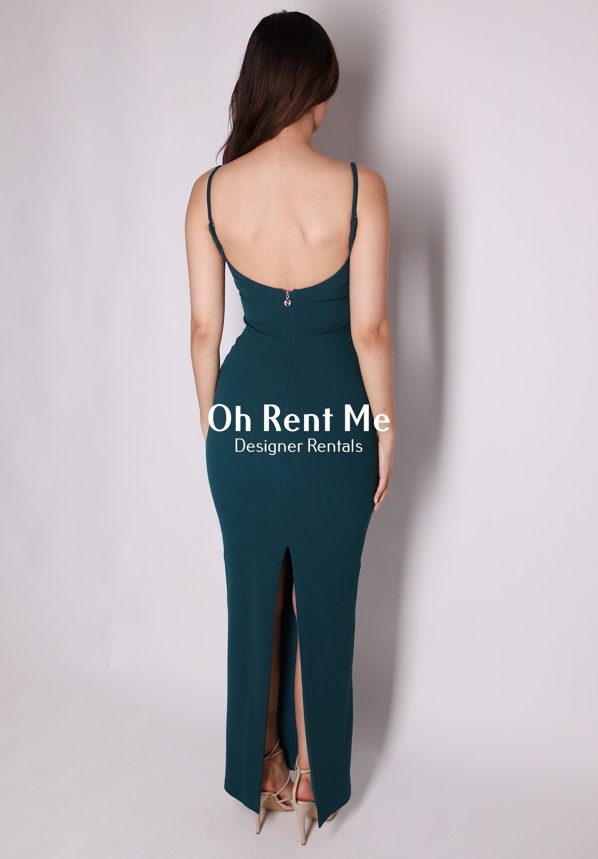 Bailey Gown - Teal Clothing Nookie 